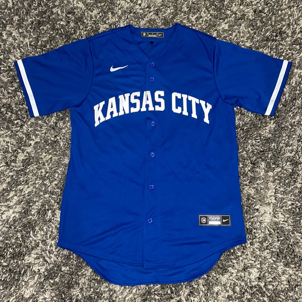 New NIKE Andrew Benintendi Kansas City ROYALS Jersey